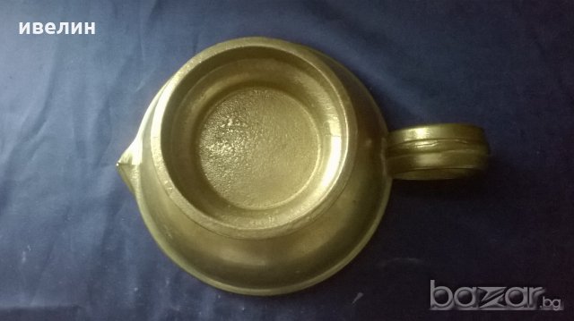 масивна бронзова купа, снимка 4 - Антикварни и старинни предмети - 20249974