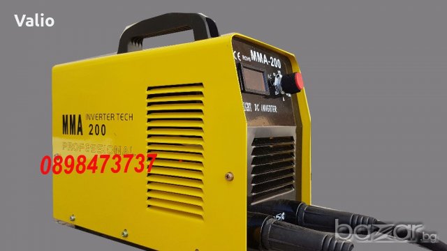MMA-200 Инверторен електрожен с дисплей 145.00лв.