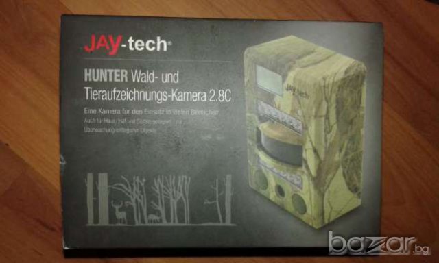 Маркова камуфлажна камера за лов - JAY Tech Hunter-8 Megapixe, снимка 6 - Оборудване и аксесоари за оръжия - 17557891