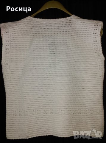 Ръчно плетена блуза, снимка 6 - Корсети, бюстиета, топове - 25659967