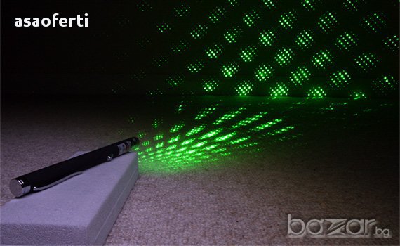 Мощен зелен лазер , снимка 2 - Други стоки за дома - 14855782