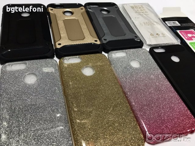 Xiaomi Mi A1 удароустоичиви ARMOR и блестящи гърбове, снимка 2 - Калъфи, кейсове - 19978509