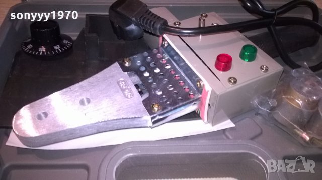 лепачка за пвц тръби с 3 глави в куфар, снимка 10 - Други инструменти - 22789752