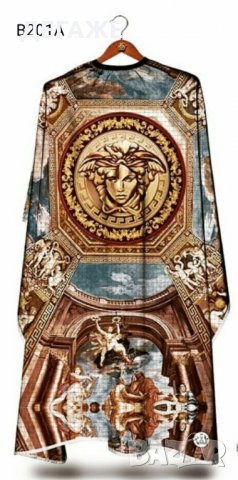 Промоция!!!   Фризьорска Пелерина за подстригване с цветен печат Man 