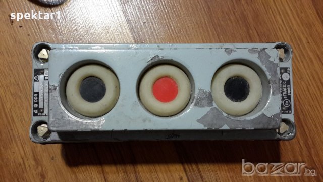 EX. взривозащитена кнопка двойни и тройни ЕДИНИчНИ, снимка 1