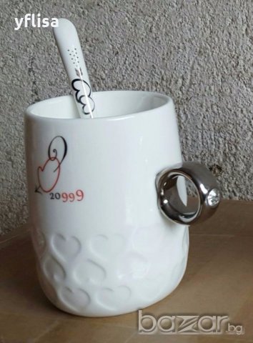 Оригинални чаши за младоженци, снимка 4 - Романтични подаръци - 16985001