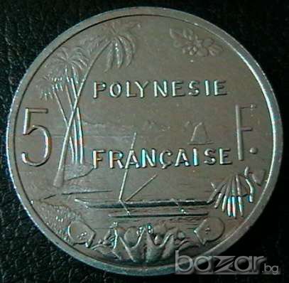 5 франка 2008, Френска Полинезия