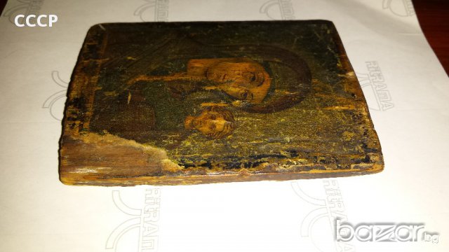 Стара руска икона, снимка 7 - Други ценни предмети - 13656571
