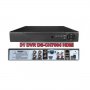 DVR 4 + 1000 gb хард диск hd 4 канален Dvr/двр рекордер-записващо устройство за видеонаблюдение Cctv, снимка 4