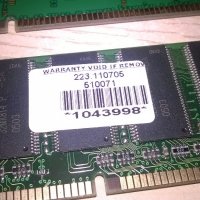 ddr 256mb x2 ram-2бр памет за комп-внос швеицария, снимка 12 - RAM памет - 19202754