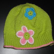 Зимна шапка и шал - ръчна изработка - размер 4-5 год, снимка 2 - Шапки, шалове и ръкавици - 16495768