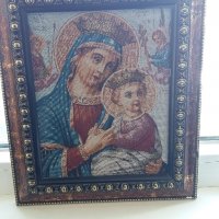 Св. Богородица с Младенеца, снимка 3 - Картини - 20859575