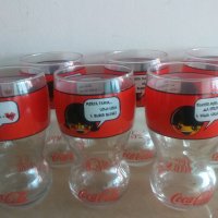 Продавам комплект 6 броя чаши Coca-Cola EURO 2016, снимка 8 - Чаши - 25244074