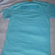  Луксозна тениска за момче в цвят тюркоаз-нова,размер 140, снимка 5 - Детски тениски и потници - 18605588