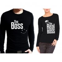 Блузи за влюбени The Boss & The Real Boss