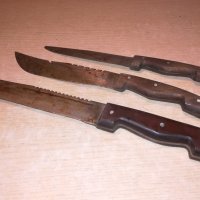 три стари ножа-ретро колекция-37/34/30см, снимка 1 - Колекции - 21073492