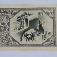 Испания 25 Песети 1937 BILBAO , снимка 4 - Нумизматика и бонистика - 21886906