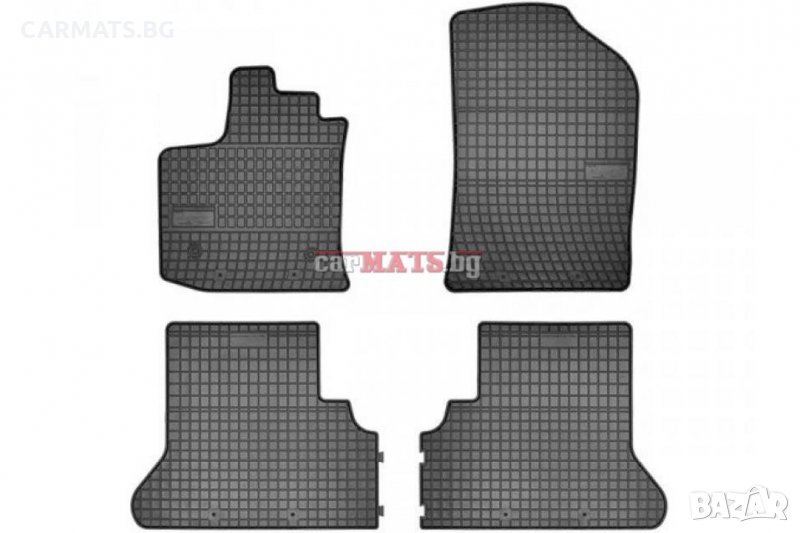 Гумени стелки за Dacia Dokker (2012+), снимка 1