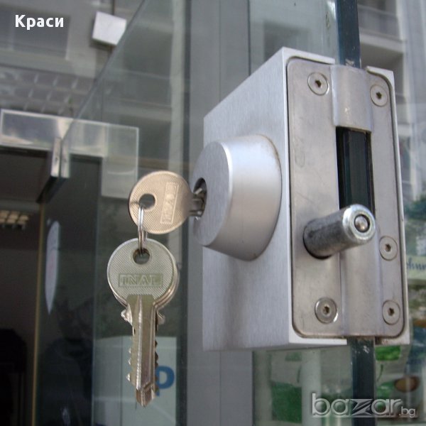 Ключалка за стъклена врата, снимка 1