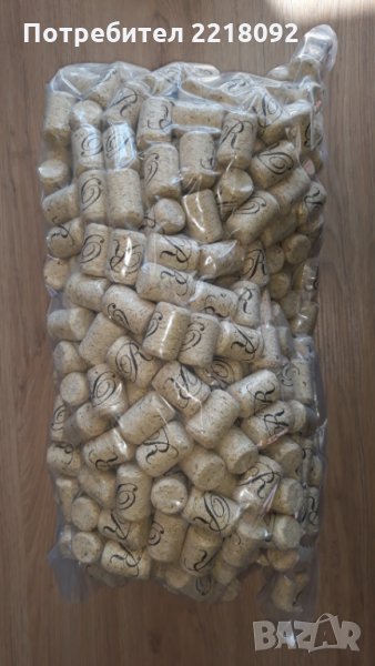 Продавам коркови тапи агломерат , снимка 1