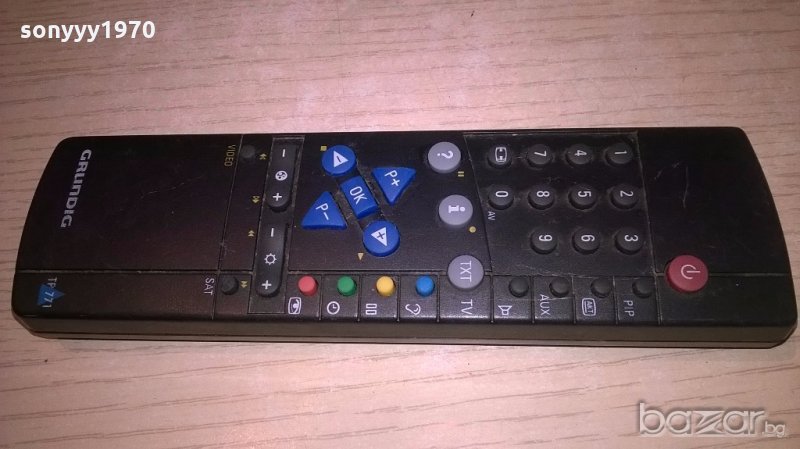 grundig tp771-tv/sat/video remote-внос швеицария, снимка 1