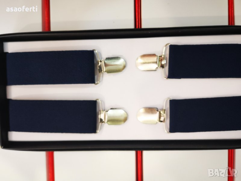 Черни голями мъжки тиранти, снимка 1