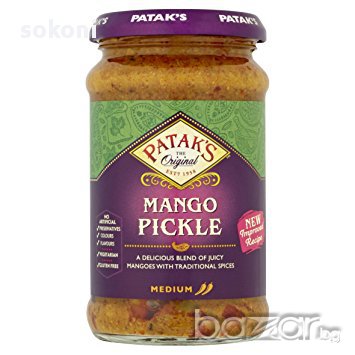 Patak Mango Pickle Medium / Патакс Манго Туршия 283гр;, снимка 1