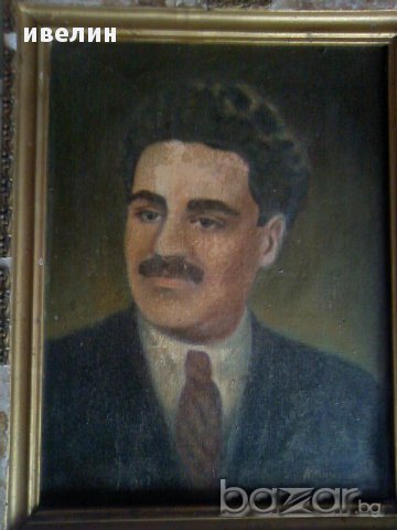 картина-стар портрет, снимка 3 - Картини - 11119230