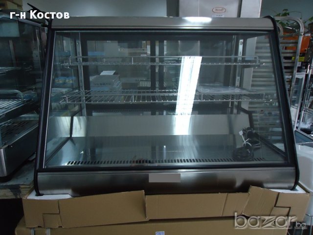 1.Хоризонтална витрина плюсова настолна за заведения,за сладкарски изделия , палачинки,плодове,зелен, снимка 5 - Витрини - 9323866