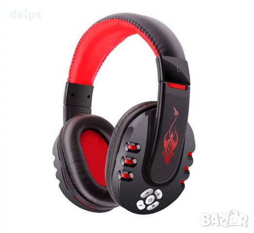 Слушалки с блутууд V8 стерео с микрофон 110dB, снимка 1