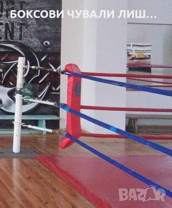 BG Боксов ринг 4х4 м. с 2 см.подложка !, снимка 3 - Фитнес уреди - 23132066