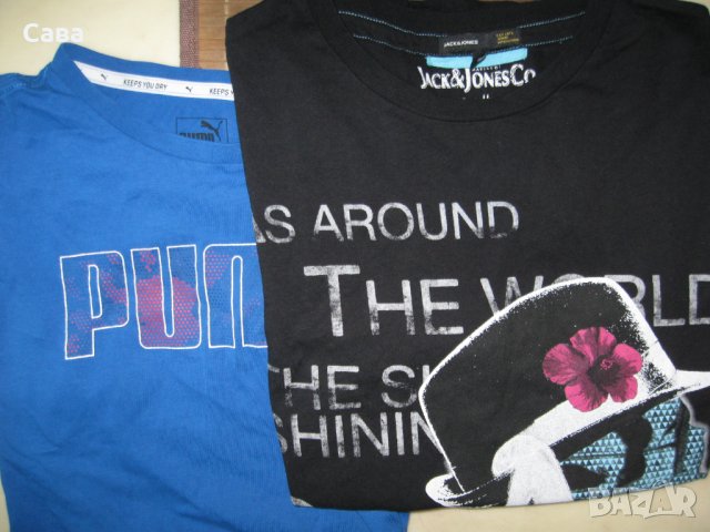 Тениски PUMA, JACK&JONES   мъжки,С-М