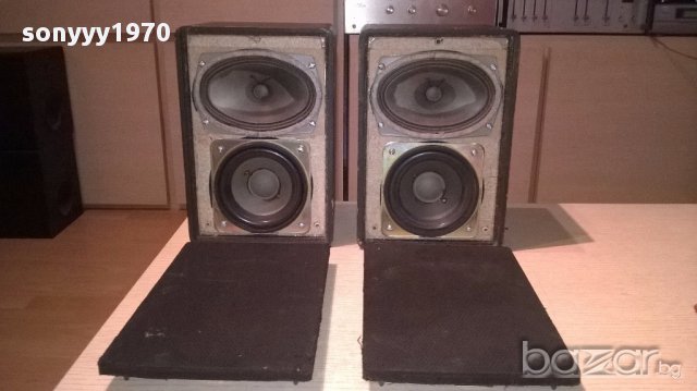 Ретро тонколони-27х18х16см-25watt/4ohm-внос швеицария, снимка 7 - Тонколони - 17550631