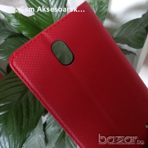 Калъф, тефтер, флип за Nokia 2 страничен Book червен, снимка 1 - Калъфи, кейсове - 21025675