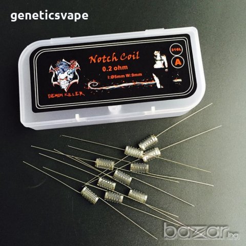 Demon Killer Notch Coil SS316L Heating Wire 0.2ohm намотки за вейпове