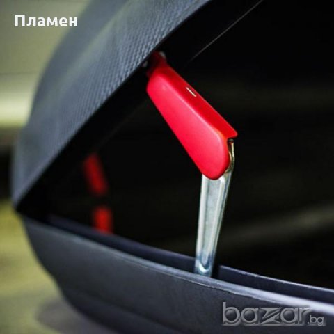 Автобокс,carbon line багажна кутия, закрит багажник за таван обем 320 л. Размери: 130х79х35 см., снимка 5 - Аксесоари и консумативи - 18610213
