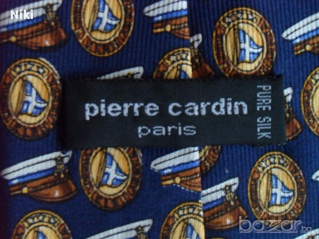 Вратовръзка Пиер Карден, снимка 6 - Шапки - 11665557