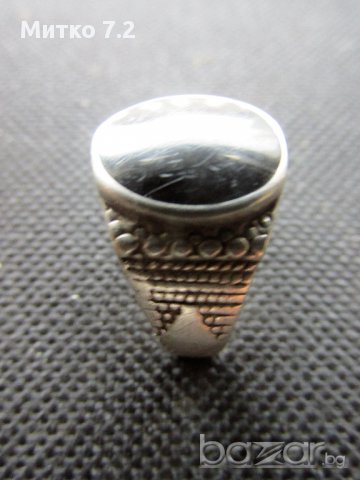 Старинен сребърен пръстен  - 6, снимка 3 - Пръстени - 17292546