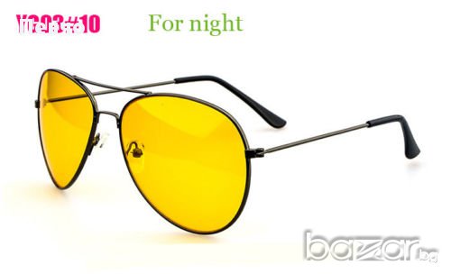 Очила за нощно каране мъжки дамски UV400 HD Night Vision Unisex , снимка 3 - Слънчеви и диоптрични очила - 16540348