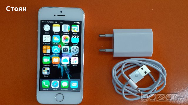 Продавам  IPhone 5ес,, 16GB.,,комплект кутия., снимка 4 - Apple iPhone - 14433858