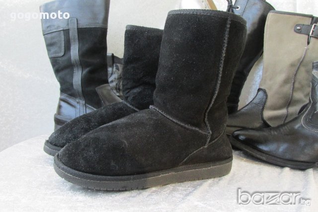 UGG,K&M boots аналог на UGG,39 топли унисекс боти-естествен велур,естествена вълна,GOGOMOTO.BAZAR.BG, снимка 2 - Дамски боти - 16860827