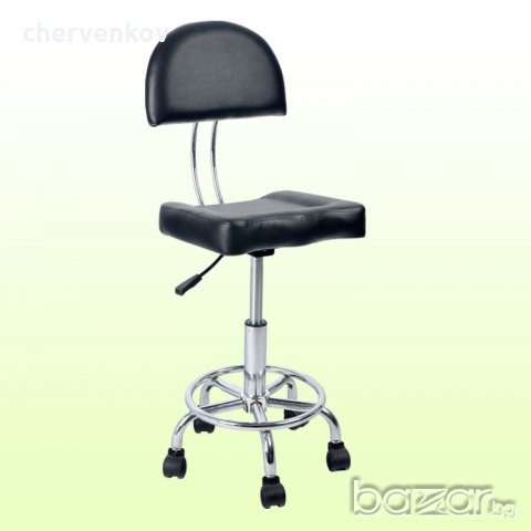 Козметичен работен стол табуретка различни модели стойка за  педикюр, снимка 3 - Козметични уреди - 20229107
