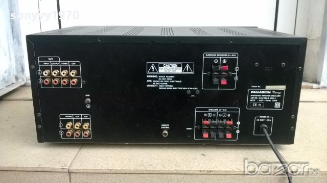 paladium prestige-amplifier/equalizer-внос швеицария, снимка 10 - Ресийвъри, усилватели, смесителни пултове - 19806587