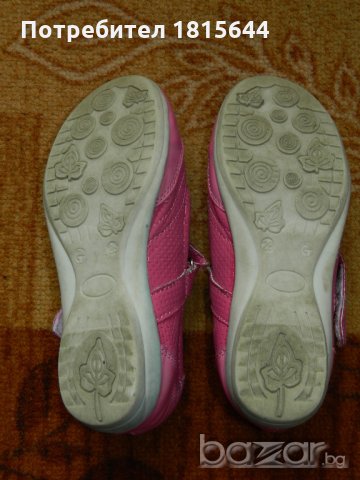 Розови обувки в идеално състояние - без забележки, снимка 6 - Детски маратонки - 19746304