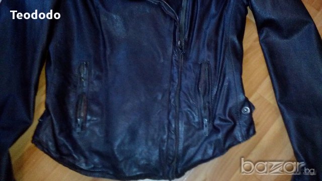 Естествена кожа яке, снимка 4 - Якета - 16481594