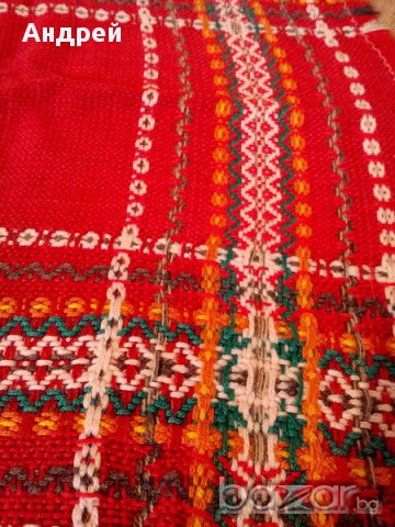 Старинна покривка, снимка 4 - Антикварни и старинни предмети - 17312991