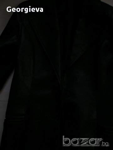 кожен тренч, снимка 2 - Палта, манта - 11824192