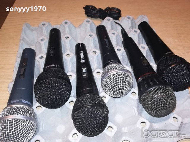 shure-behringer-sony-yamaha-profi microphone, снимка 1 - Микрофони - 20597648
