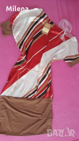 Рокля от сатен от колекцията на Еphos fashion - Пловдив, снимка 5 - Туники - 12899837