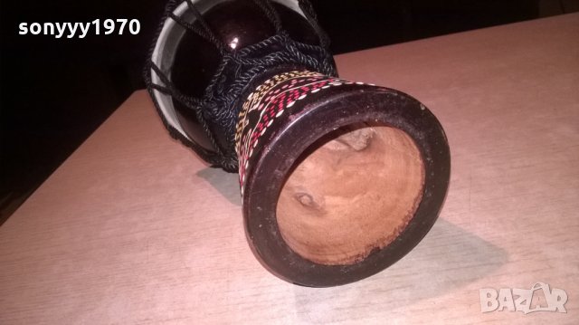 тарамбука 20х14см-дърво/кокос-внос швеицария, снимка 9 - Ударни инструменти - 23671176